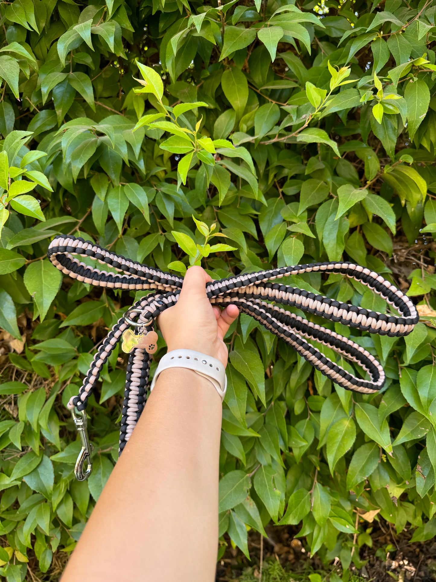 Moose Black and tan 6ft leash